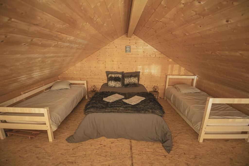 Vila Gite Jura Mina Chalet Au Milieu De La Nature Ney Exteriér fotografie