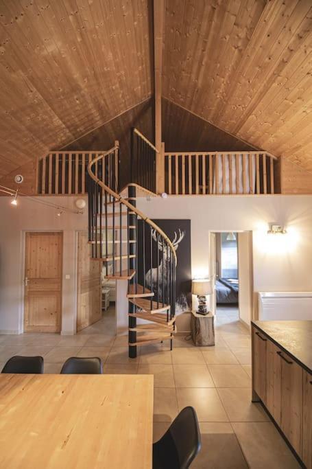 Vila Gite Jura Mina Chalet Au Milieu De La Nature Ney Exteriér fotografie