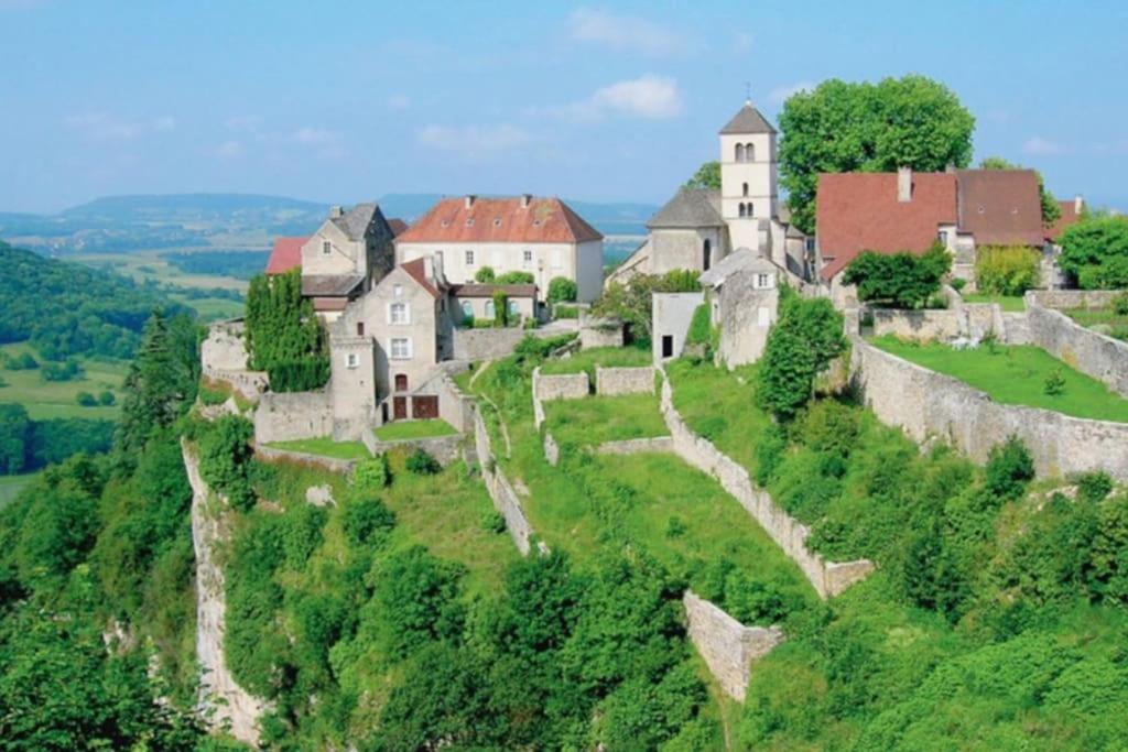 Vila Gite Jura Mina Chalet Au Milieu De La Nature Ney Exteriér fotografie