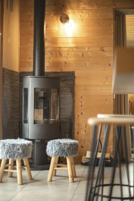 Vila Gite Jura Mina Chalet Au Milieu De La Nature Ney Exteriér fotografie